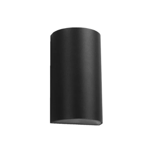 Outdoor LED Matt Black, Aluminium Body 2*3W, 3000k