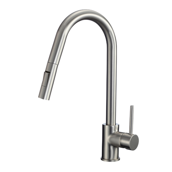 Pullout Kitchen faucet H09G Brush Nickel