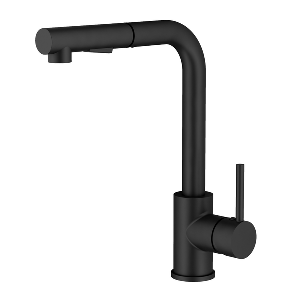 Pullout Kitchen faucet H48 Matt Black
