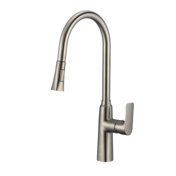 Pullout Kitchen faucet H51 Brush Nickel