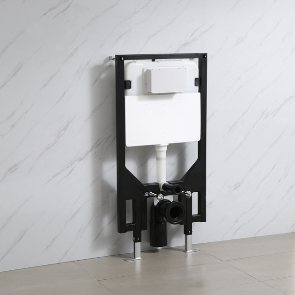 Wall Hung White Toilet With Cistern